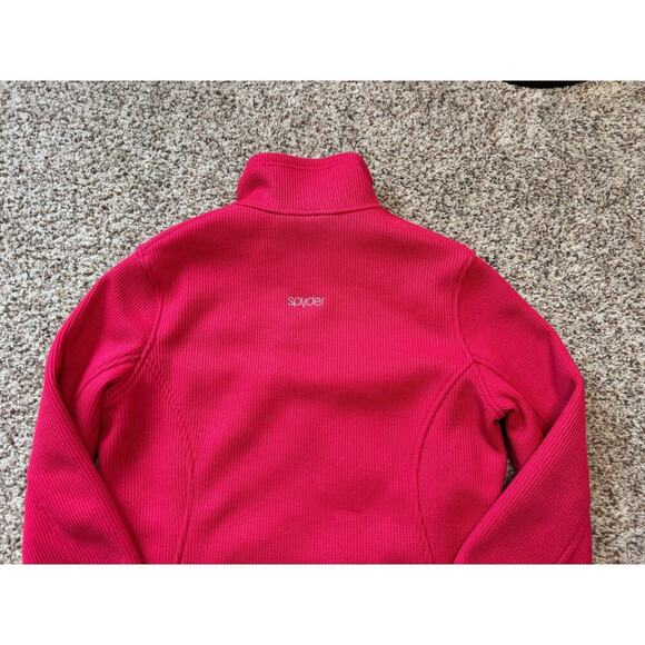 SPYDER CORE Sweater/Jacket, size Large, Red/Pink; full zip; - Picture 8 of 12